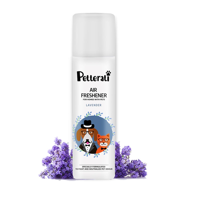 Petterati Pet Safe Air Freshner, Neutralizes Pet Odour, Non-Toxic, Lavender Freshness - 250ml