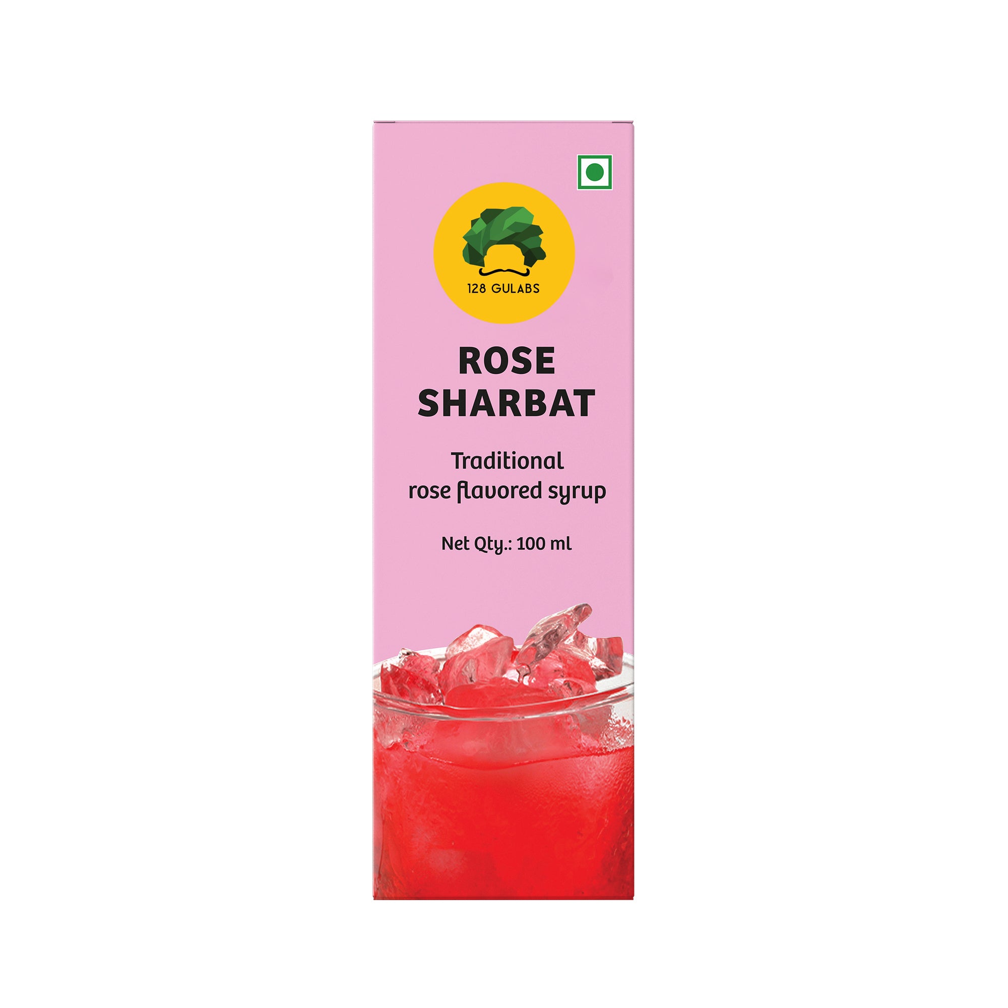 Rose Mini Sharbat (Syrup), 100 ml view 2