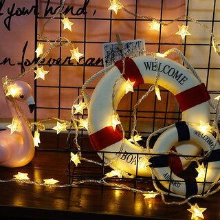 Star String Lights 15 Star Led, 3 Meter Decoration for Birthday, Festival, Festive Occasion,, Party for Home view 2