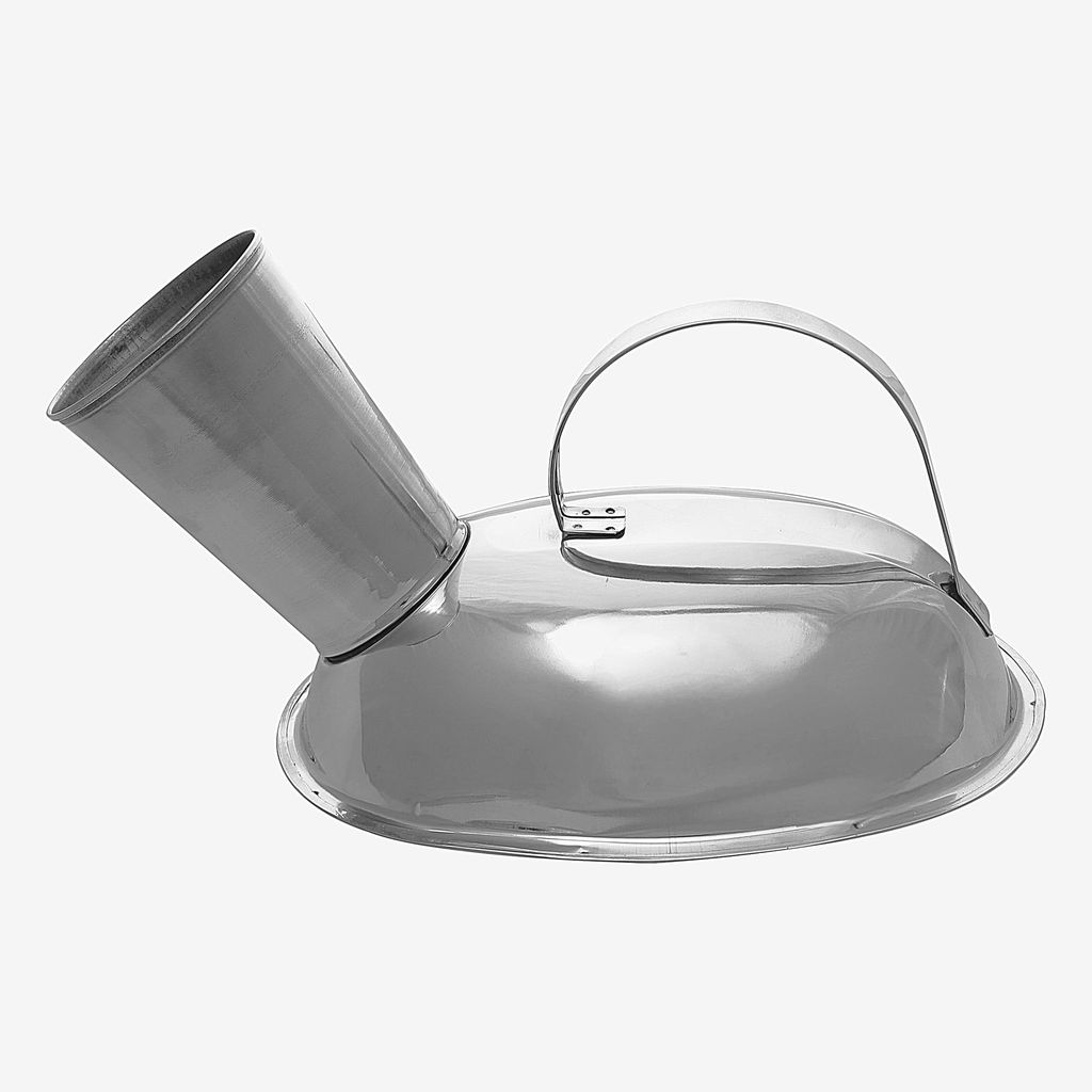 FAIRBIZPS Men's Stainless Steel Urinal 600 ML - Durable and Hygienic view 2