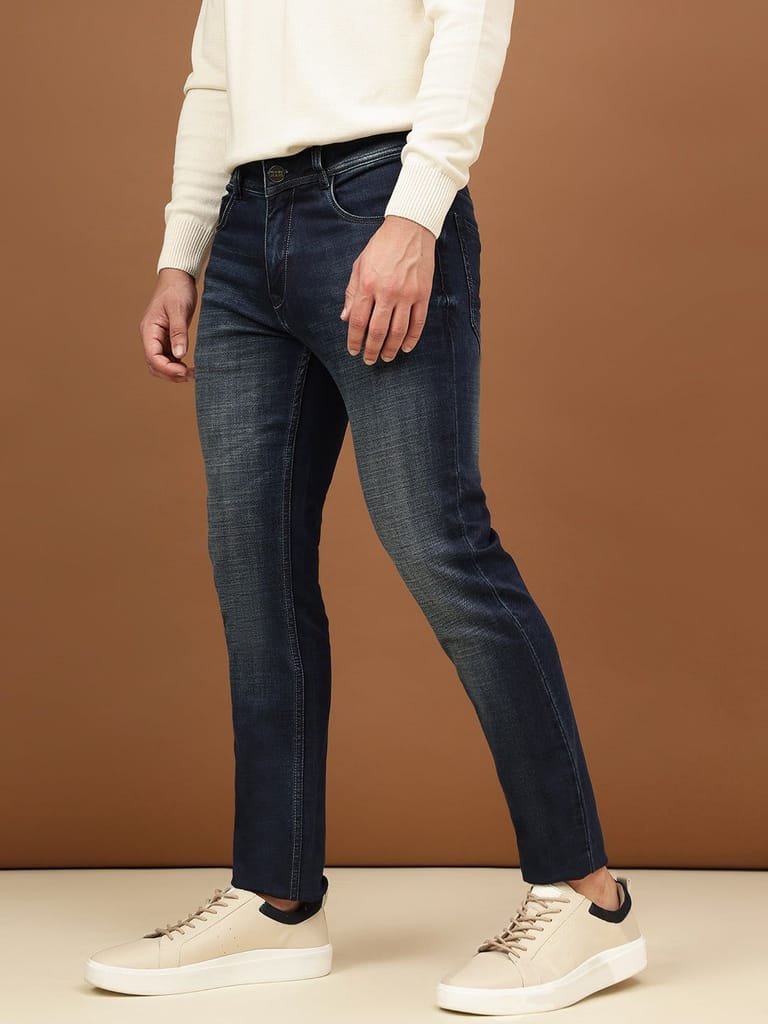 Richlook Men Indigo Slim Fit Jeans view 2