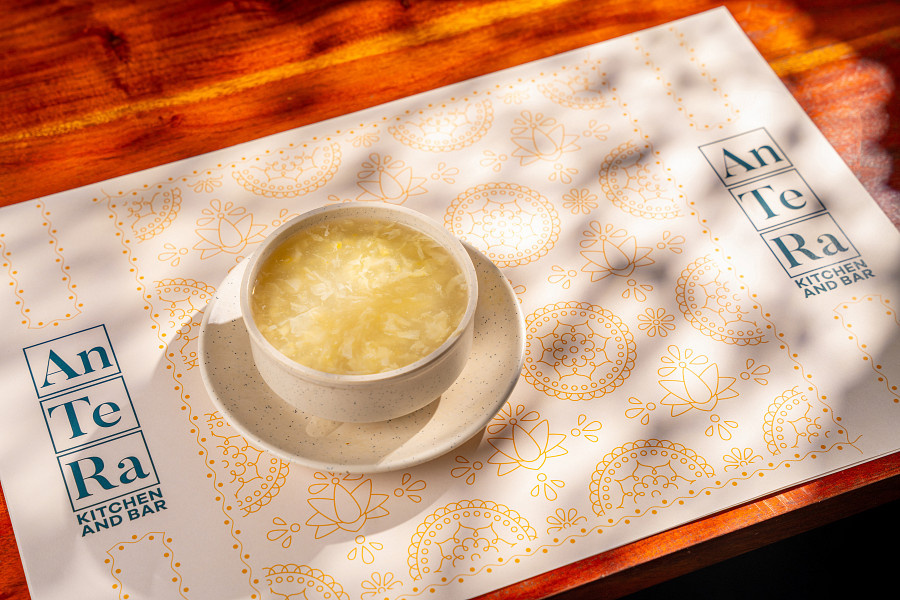 Chicken sweet corn soup