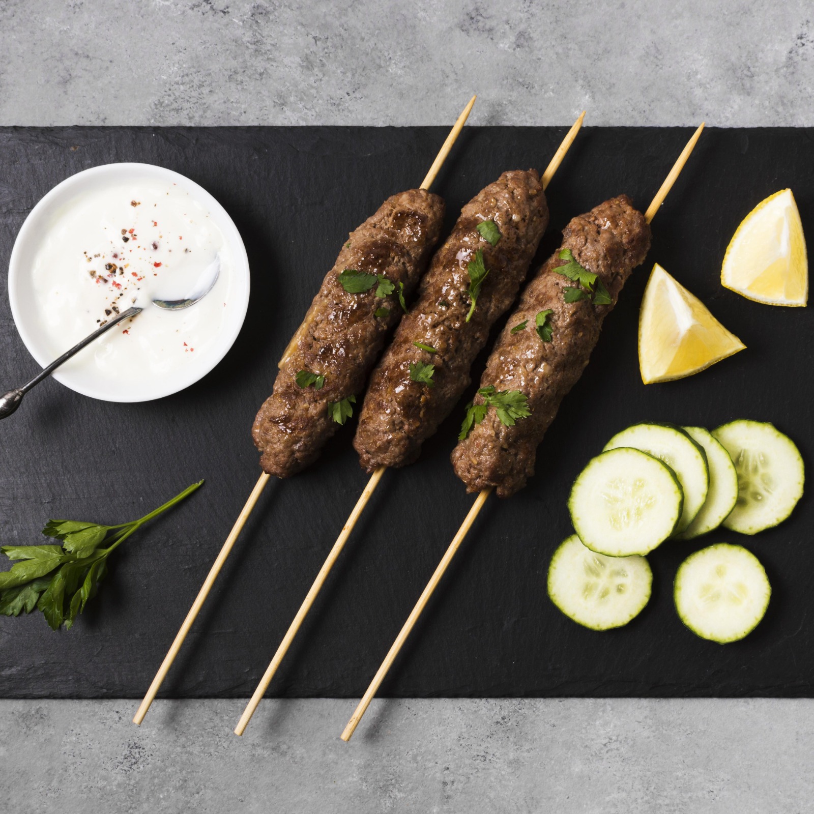 Mutton seekh kebab