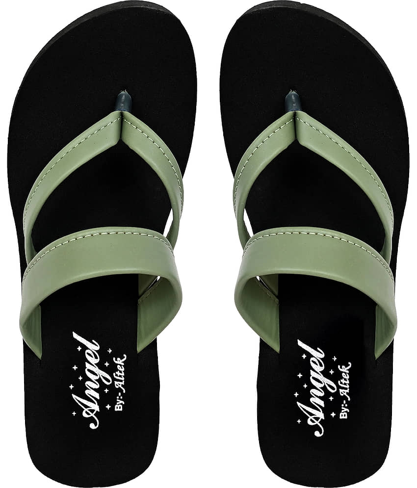 Altek Green Women's Flip Flop view 2