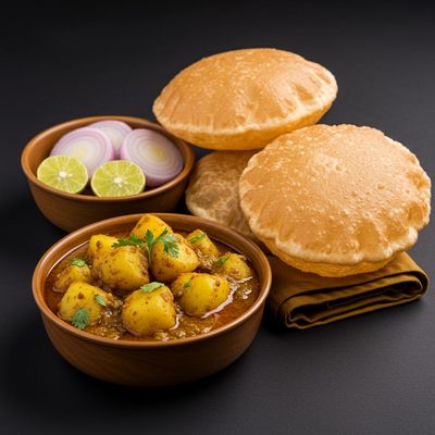 Aloo Poori Combo