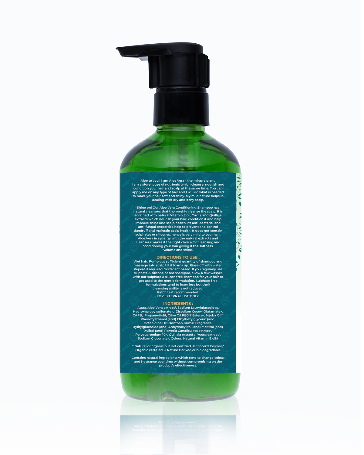Aloe Vera Hydration Shampoo 300 grams view 2
