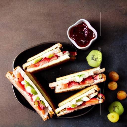 Fruit sandwich
