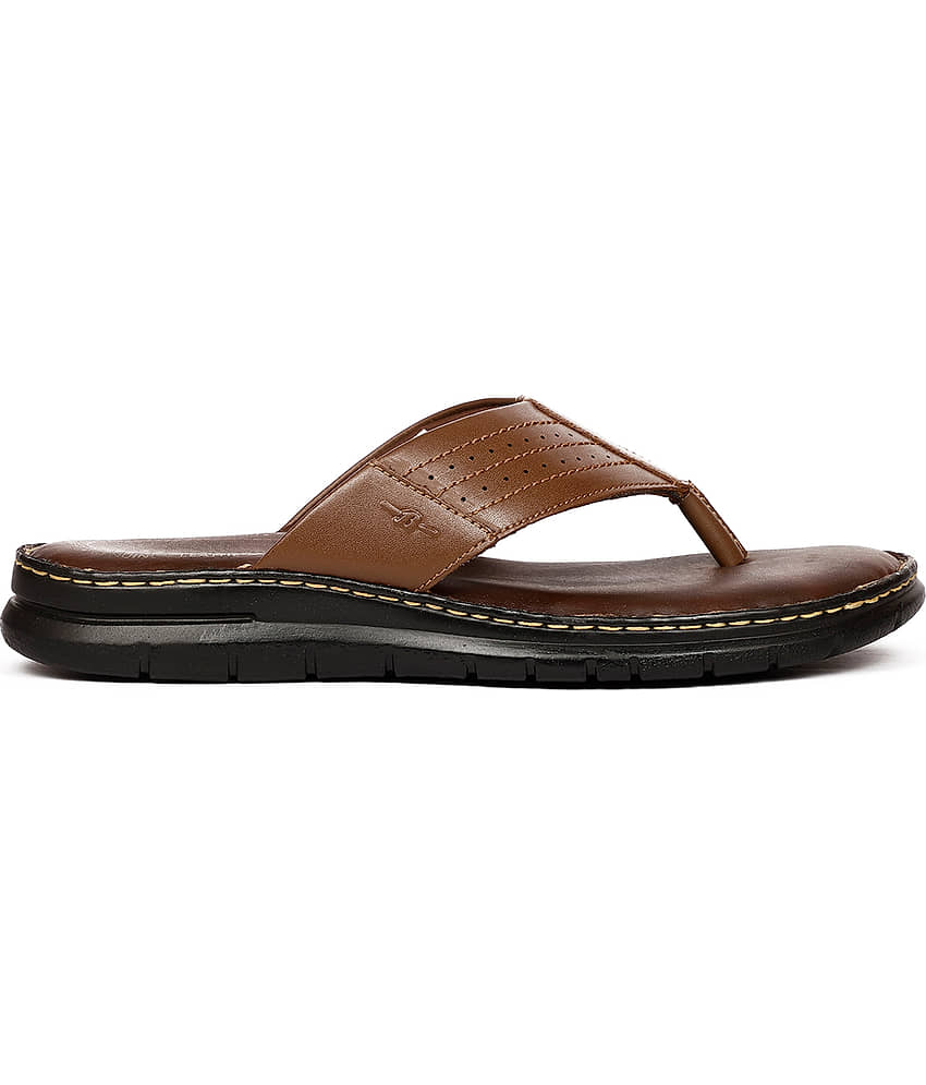 Bata - Brown Men's Sandals view 2
