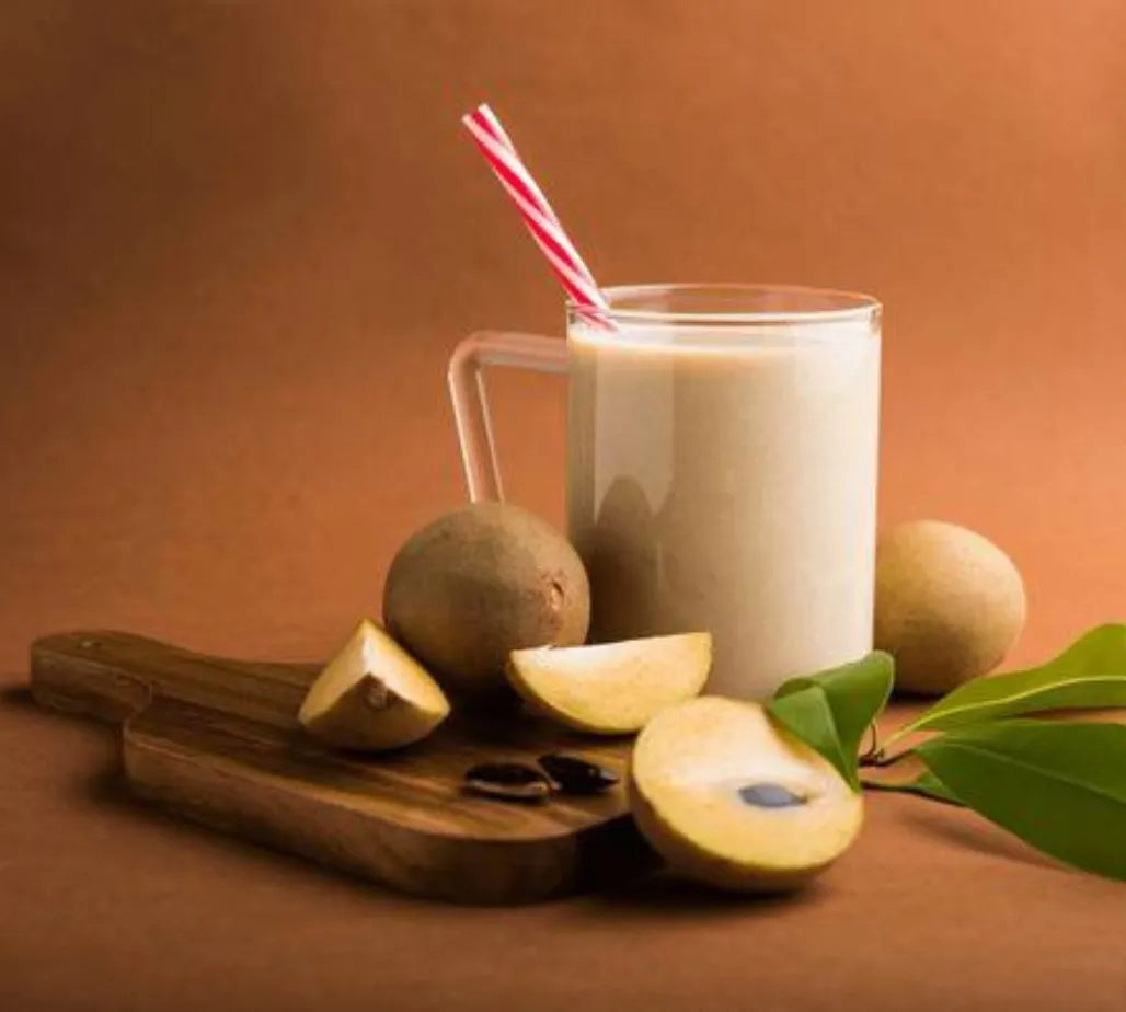 Chikku fresh juice milk shake