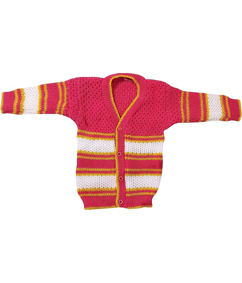 LITTLE PANDA Single Unisex for Baby Woollen Cardigans ( Blue ) view 2