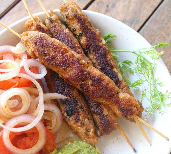 Tawa chicken kabab