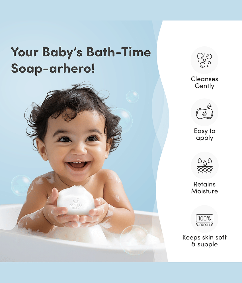 Mylo Natural Baby Soap 310 g ( 3 pcs ) view 2