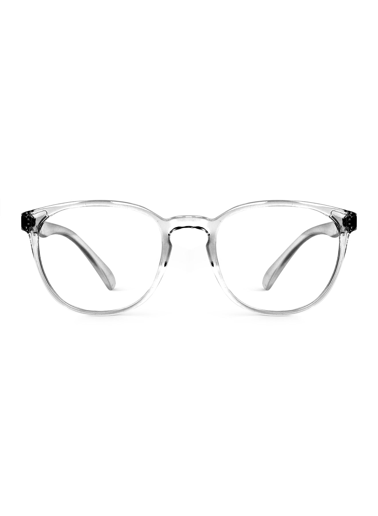 Noctra Round Blue Screen Glasses view 2