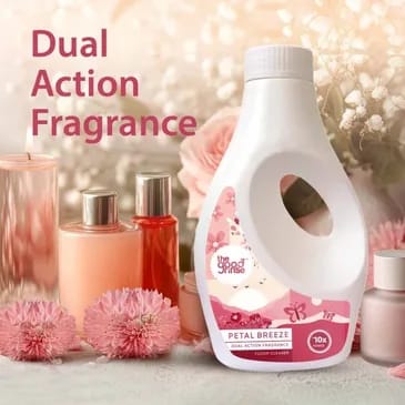 theGoodRinse Petal Breeze Disinfectant Surface & Floor Cleaner - 1 Litre | Floral Fragrance with Dual Action Freshness | 10X Power Cleaning Formula for Stains, Germs, and Odors | Multipurpose Cleaner view 2