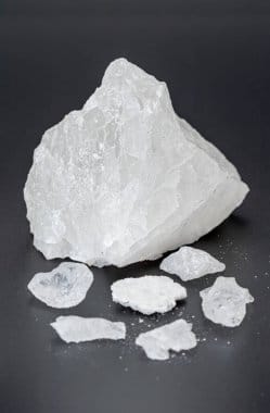 Milieus Pure Organic 100% Alum Stone 200GM |Fitkari Stone for Skin Tightening, Water Purification, Shaving & Teeth Care | Premium White Crystals Fitkiri Alum | Gentle & Effectiv view 2