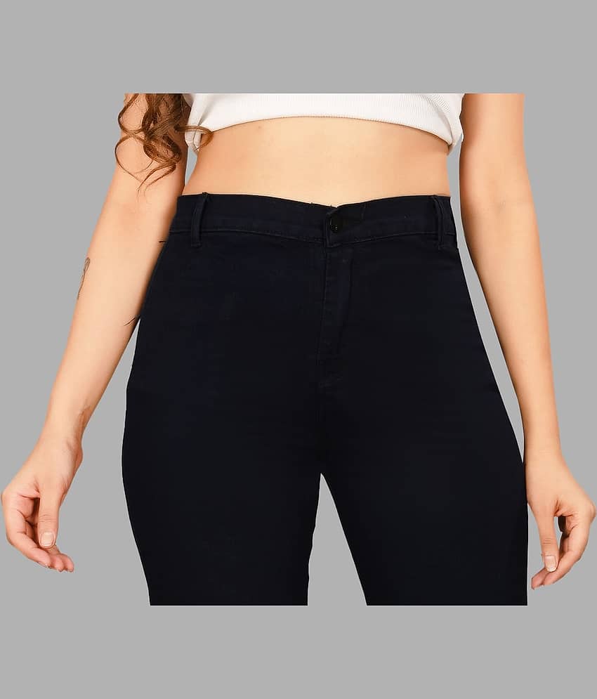 EVYAVAN ENTERPRISE - Black Denim Regular Fit Women's Jeans ( Pack of 1 ) view 2