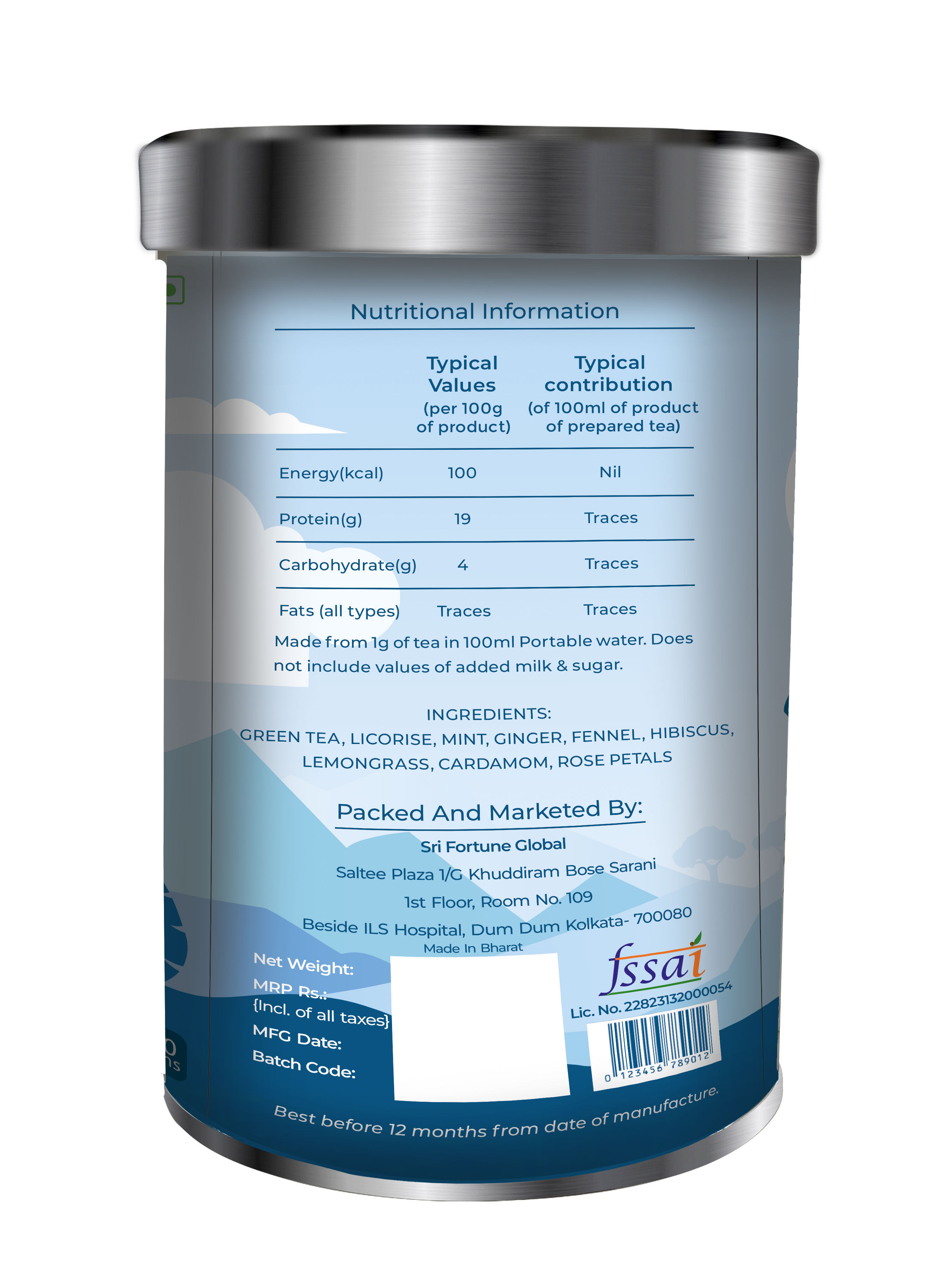 The Three Tattvas Nirvana Tea 50gms view 2