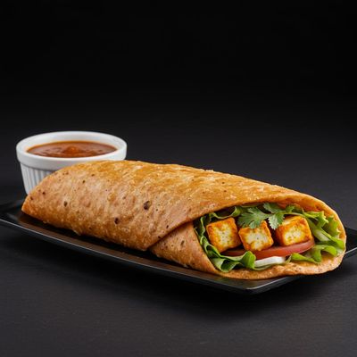 Egg With Paneer Roll