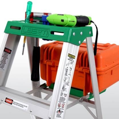 6'Liberti Mediun Duty Aluminium Step Ladder With Utility Tray view 2