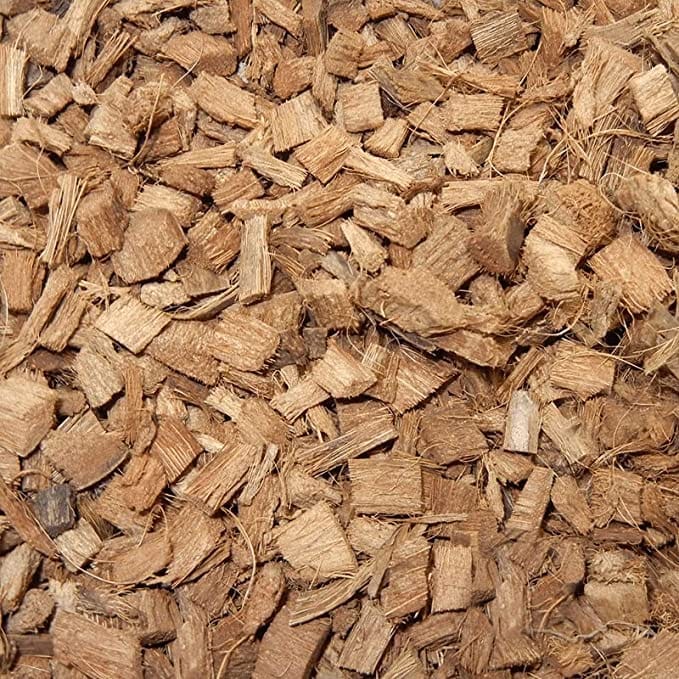 FARMHAND Coco Mulch for Ornamental Plant & Orchid/Orchid Potting Mix/Coco Chips/Coco Mulch 4Kg Block Expands up to 48 Litter view 2