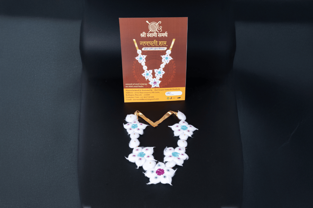 Handcrafted Ganpati Haar 1 piece