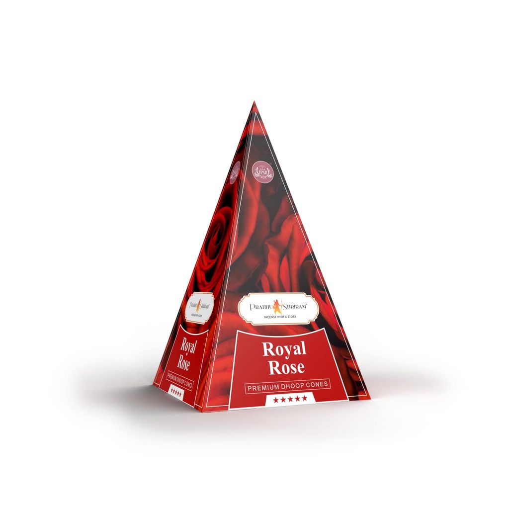 JPSR Royal Rose Premium Incense Cones view 2