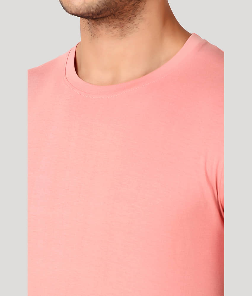 Inner Element Pack of 1 100% Cotton Regular Fit Men's T-Shirt ( Olive Green ) view 2