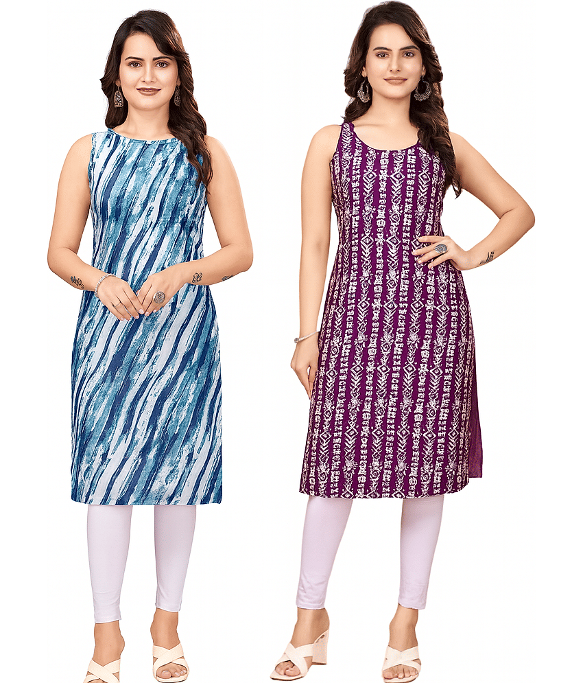 TATHASTU FASHION Women Crepe A-line Dress ( Multicolor )