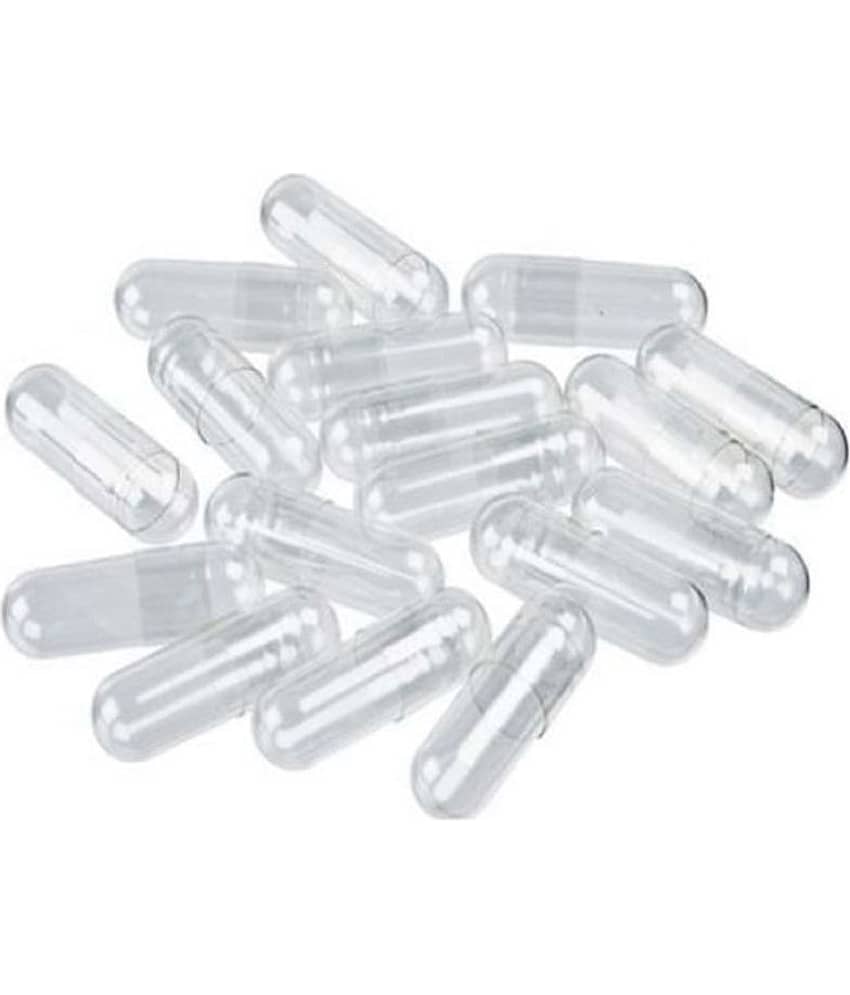 BioMed Empty Gelatin Capsules 00 colorless Capsule 1000 no.s