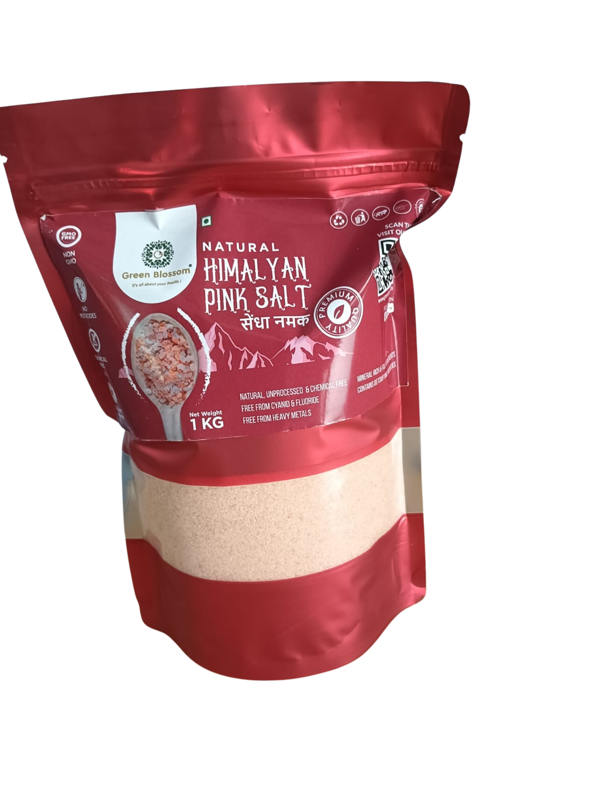 Green Blossom Natural Himalyan Pink salt