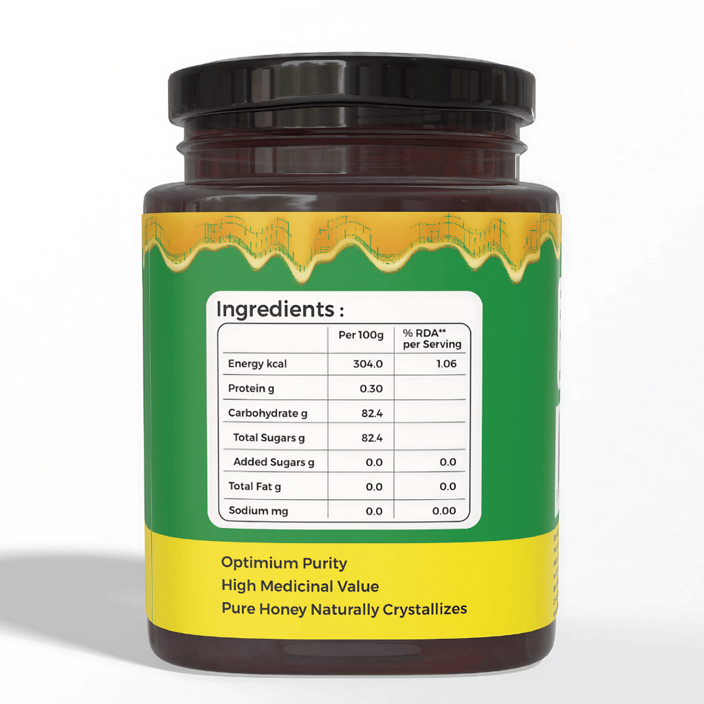 Nexra Moringa Honey 250g | Pure & Natural Sweetener | Rich in Antioxidants & Nutrients | Boosts Energy & Immunity view 2