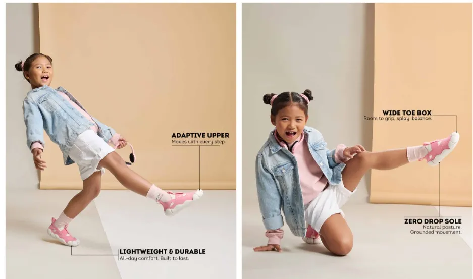 ArettoLeaps Kids Slip-On Adaptive Fit Breathable & Anti-Skid Casual Sneakers view 2
