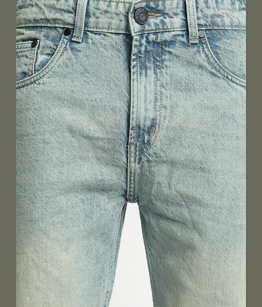 Bene Kleed Regular Fit Solid Men's Jeans - Blue ( Pack of 1 ) view 2