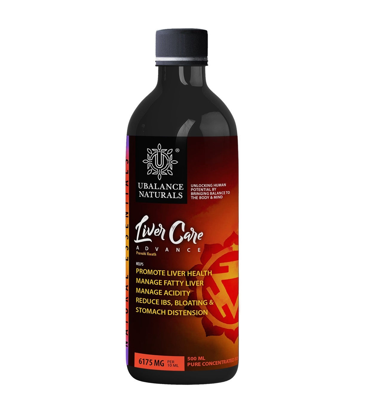 UBALANCE NATURALS Liver Advance Care, 500 ml, No added sugar. High potency.