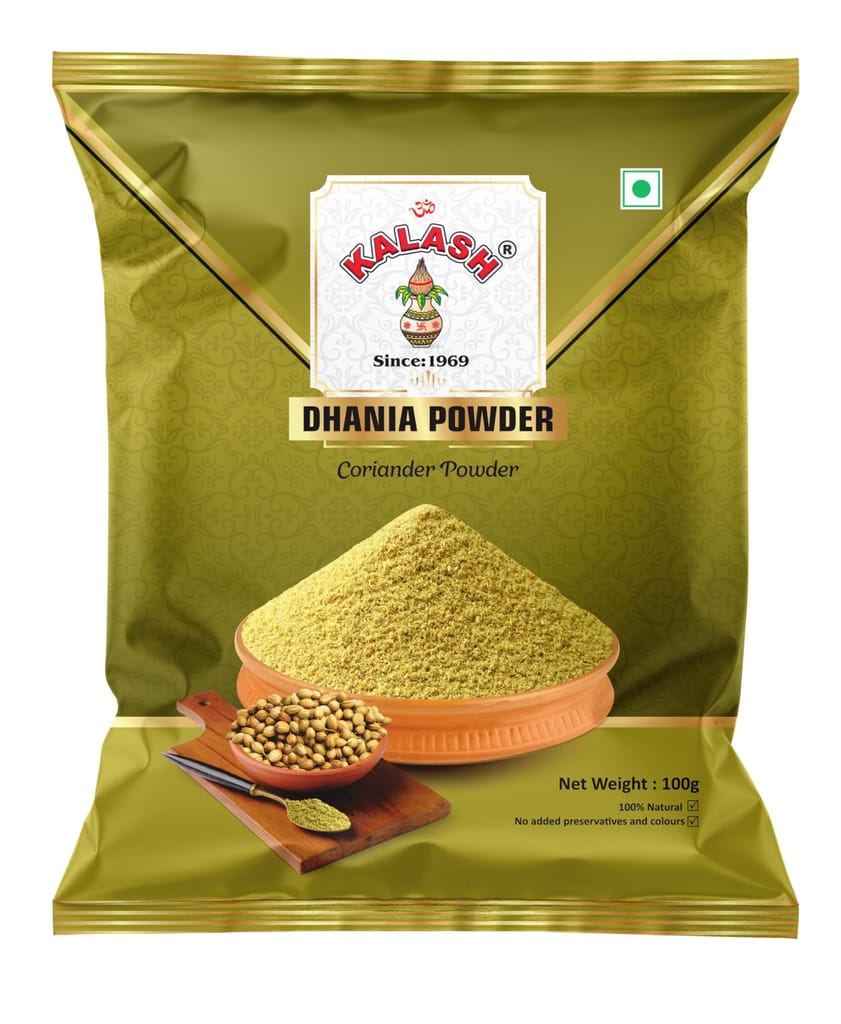 Kalash Coriander Powder with Natural oils | Dhania Powder 100gm
