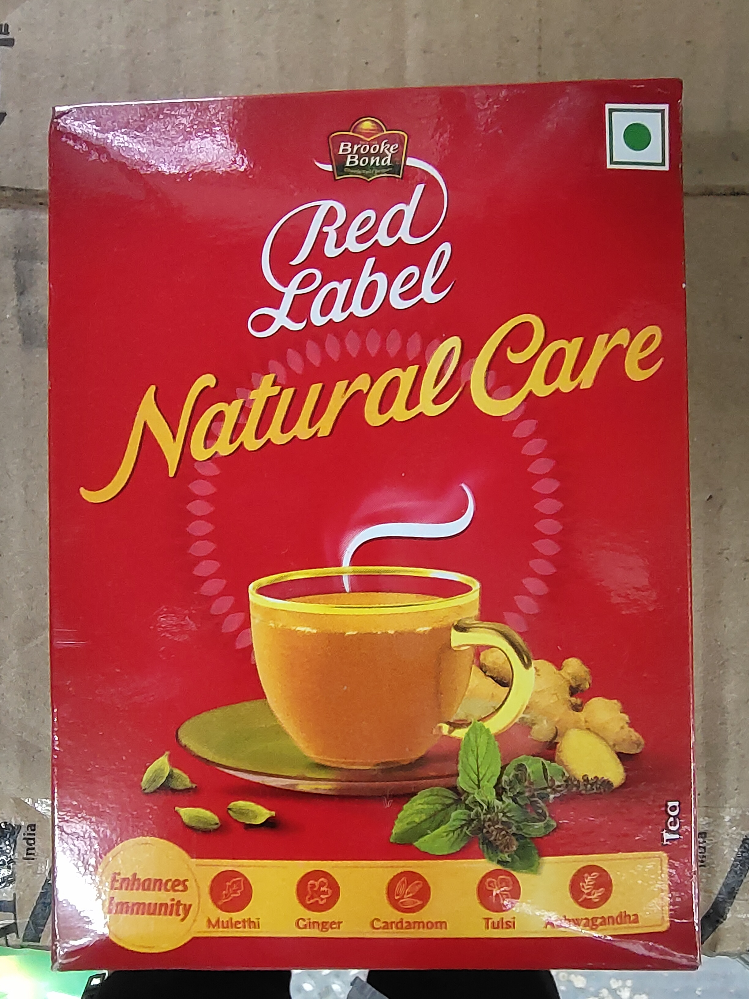Brooke bond Red label natural care with 5 ayurvedic ingredients