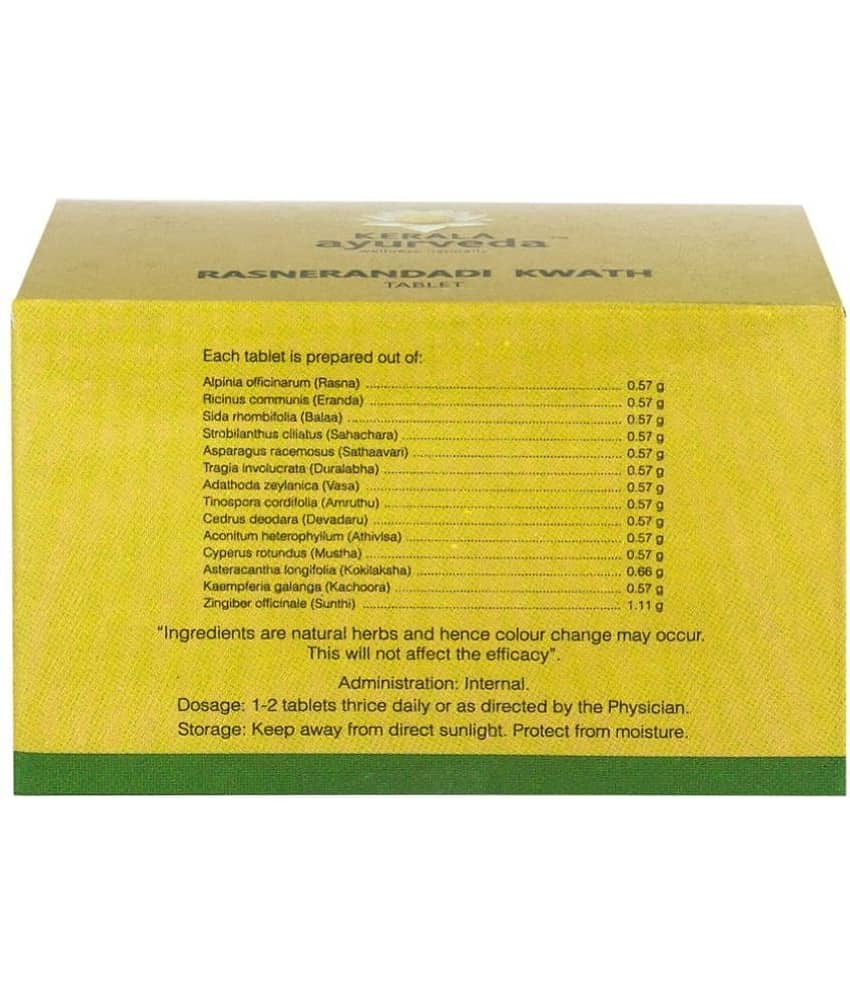 Rasnerandadi Kwath Tablet 100 Nos view 2