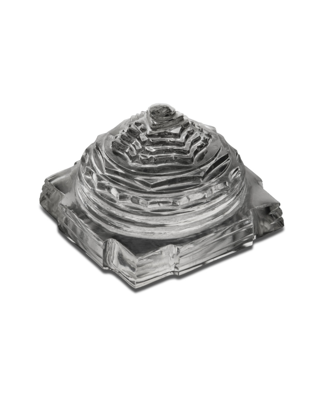 Layered Carving in Transparent Stone view 2