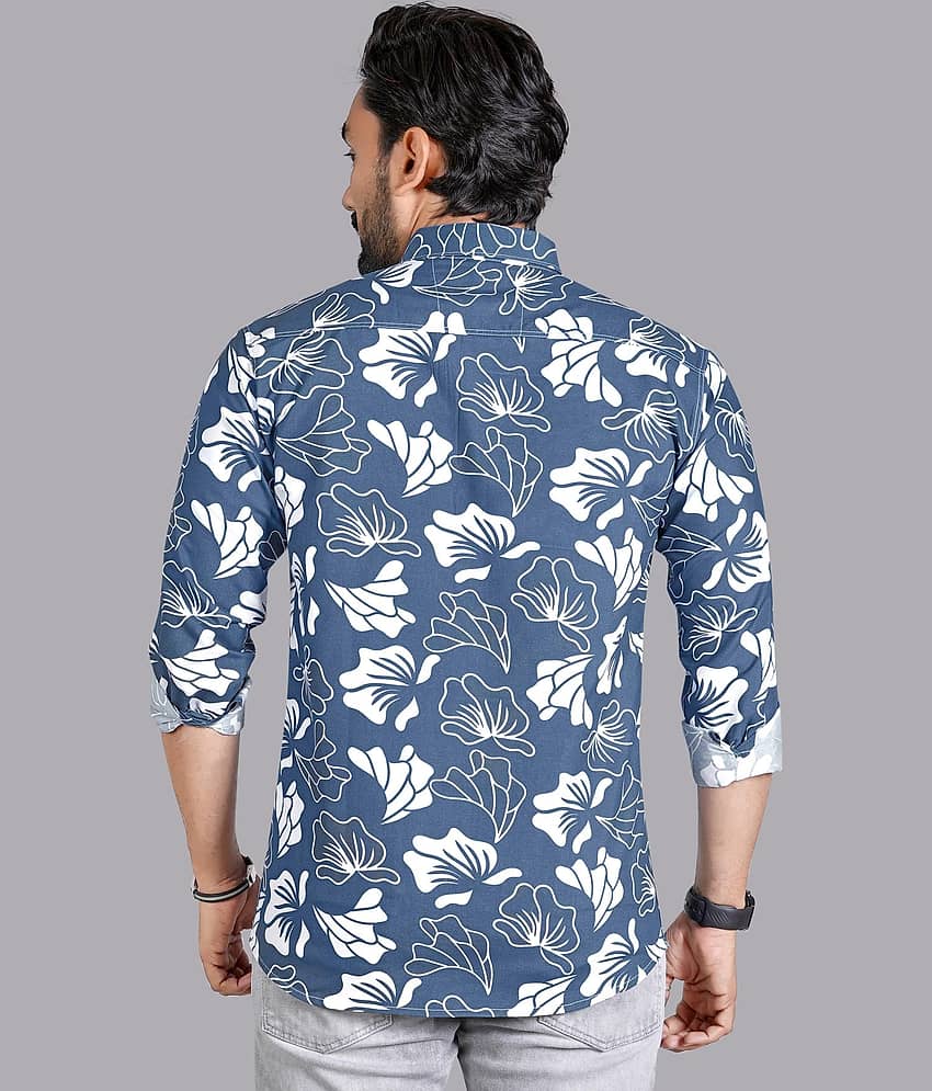 ADWYN PETER 100% Cotton Regular Fit Printed Full Sleeves Men's Casual Shirt - Multicolor 2 ( Pack of 1 ) view 2