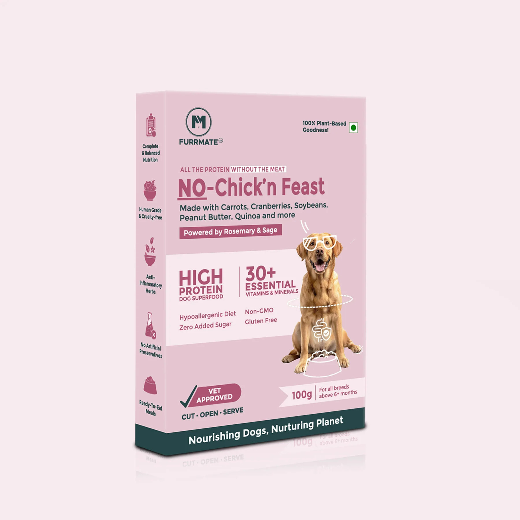 NO-Chick'n Feast 1 pack 300g view 2