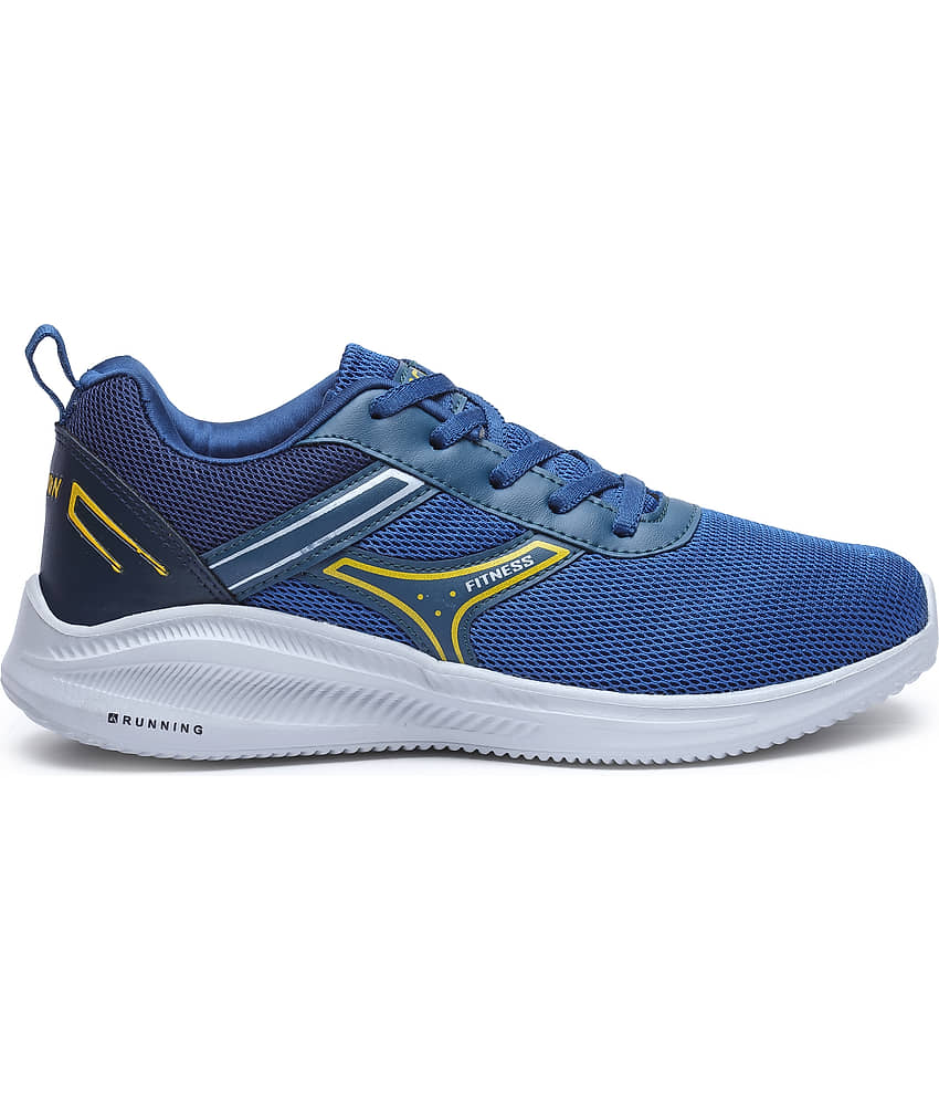 Action - Mesh Running shoes Teal Men's Sports Running Shoes view 2
