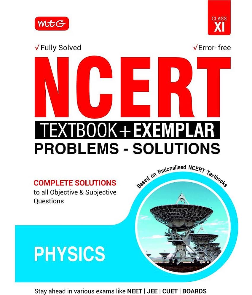 NCERT Textbook + Exemplar Problem Solutions Physics Class 11 view 2