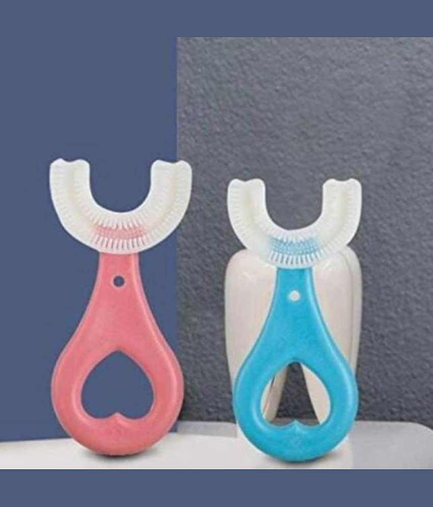 FSN Multi-Colour Baby Toothbrush ( 2 pcs ) view 2