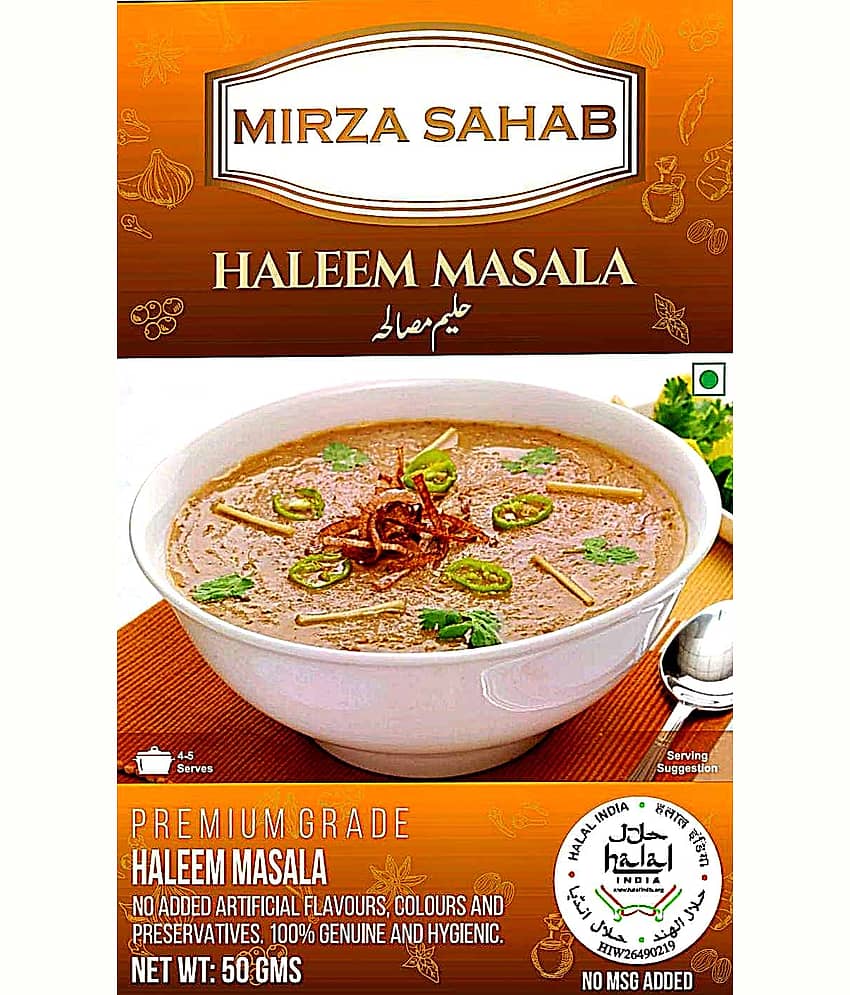 Mirza Sahab Haleem Masala Instant Mix 50 gm Pack of 4 view 2