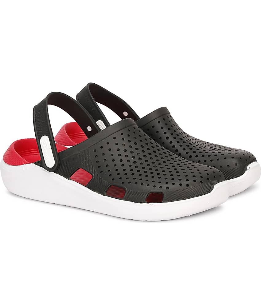 CABANARETAIL - Black,Red Men's Clogs