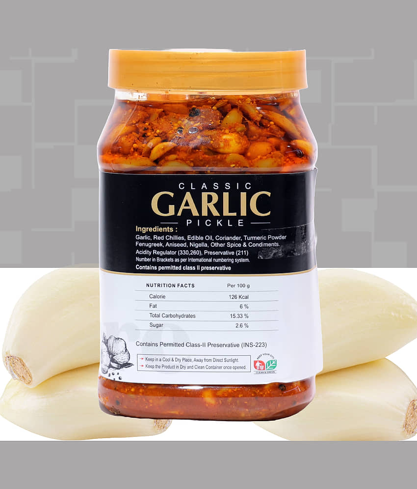 Austere GARLIC Vegetable Pickle 800 g view 2