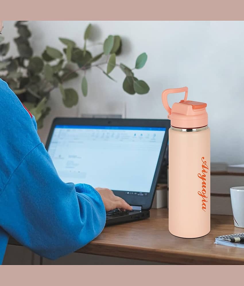 HomePro Hot Cold Thermosteel Pink Steel Flask ( 800 ml ) view 2