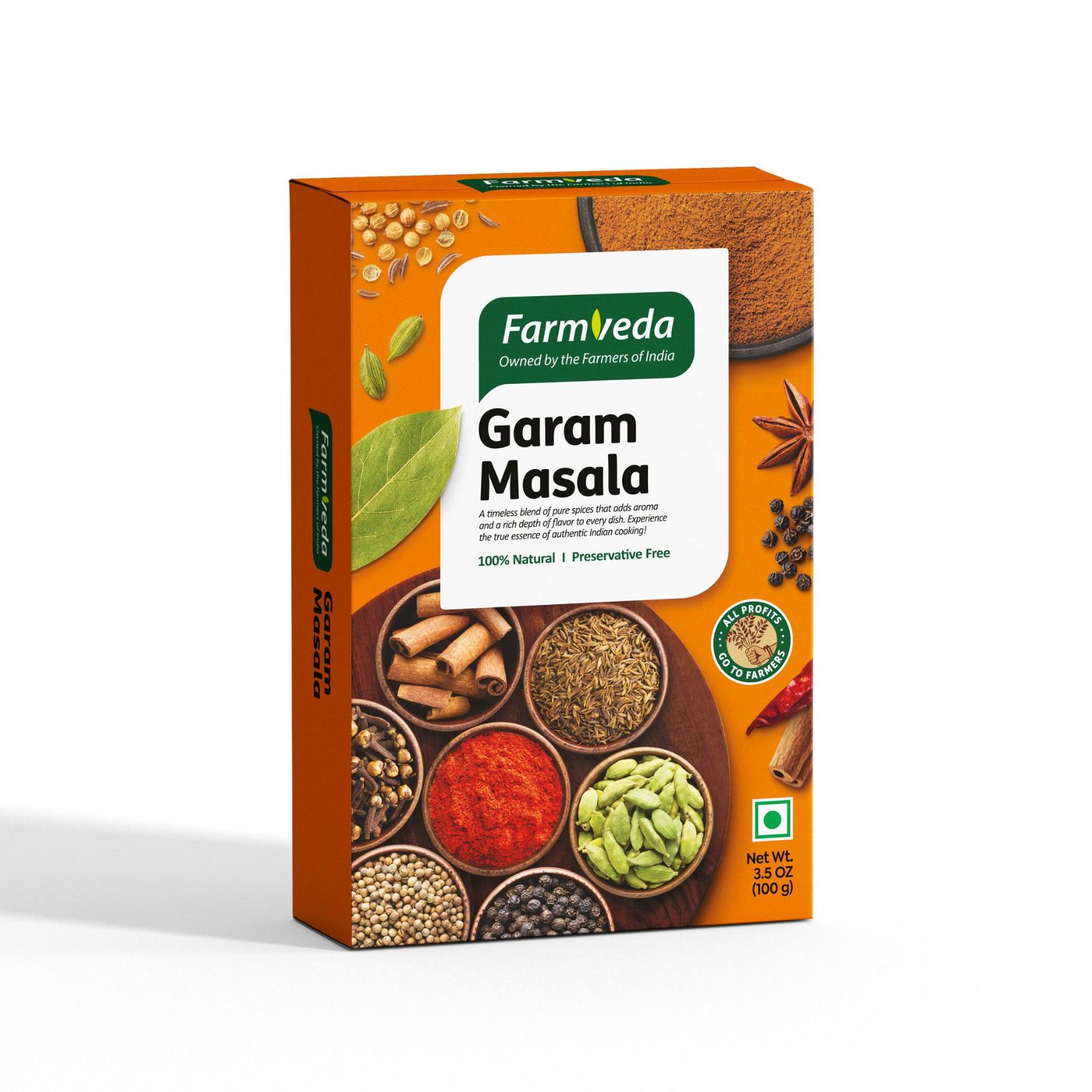 Farmveda Garam Masala - 100g