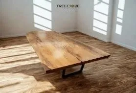 Dining table with leg 2 to 2,5mtr