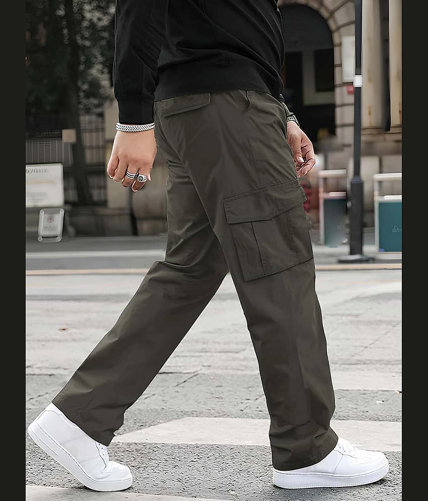 Reoutlook Grey Cotton Men's Trackpants ( Pack of 1 ) view 2